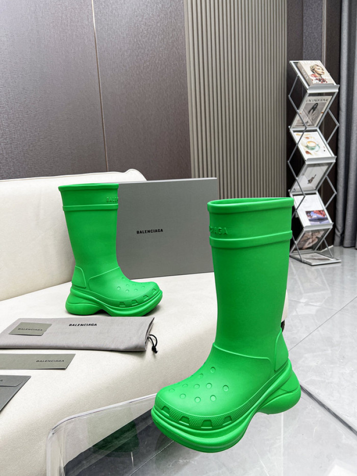 balenciaga x Cr*0*s chunky rubber boots
