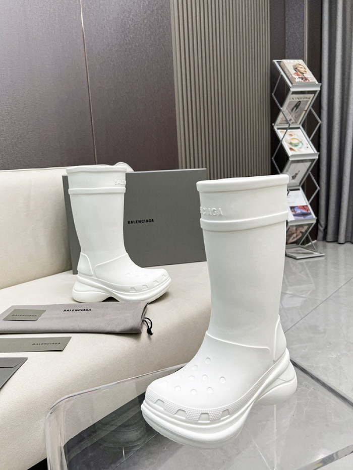 balenciaga x Cr*0*s chunky rubber boots
