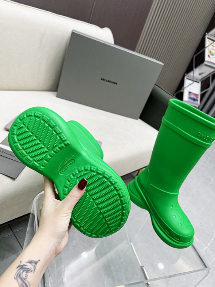 balenciaga x Cr*0*s chunky rubber boots