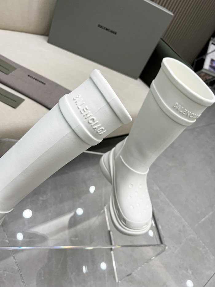 balenciaga x Cr*0*s chunky rubber boots